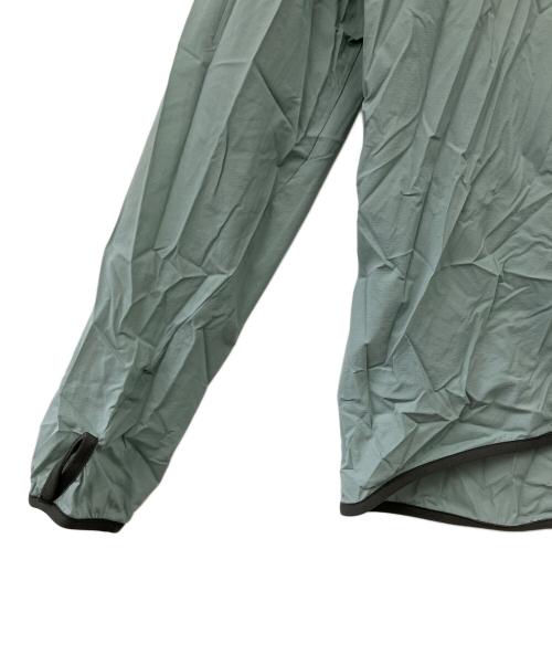 Teton Bros（ティートンブロス）Teton Bros (ティートンブロス) Wind Ribber Hoody グリーン サイズ:Mの古着・服飾アイテム