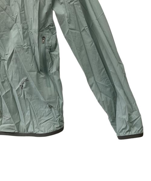 Teton Bros（ティートンブロス）Teton Bros (ティートンブロス) Wind Ribber Hoody グリーン サイズ:Mの古着・服飾アイテム