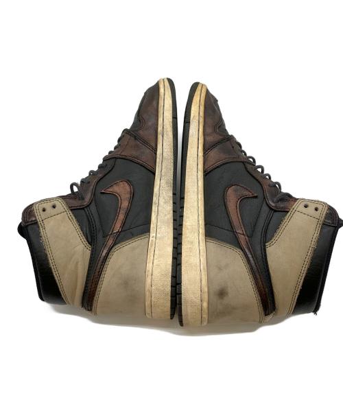 NIKE（ナイキ）NIKE (ナイキ) Air Jordan （エアジョーダン）1 High OG Rust Shadow ブラウン サイズ:26の古着・服飾アイテム