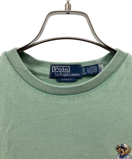 POLO RALPH LAUREN（ポロ・ラルフローレン）POLO RALPH LAUREN (ポロ・ラルフローレン) 半袖Tシャツ グリーン サイズ:XSの古着・服飾アイテム