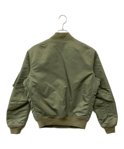 POLO RALPH LAUREN（ポロ・ラルフローレン）POLO RALPH LAUREN (ポロ・ラルフローレン) MA-1ジャケット グリーン サイズ:XSの古着・服飾アイテム