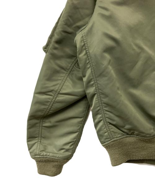 POLO RALPH LAUREN（ポロ・ラルフローレン）POLO RALPH LAUREN (ポロ・ラルフローレン) MA-1ジャケット グリーン サイズ:XSの古着・服飾アイテム