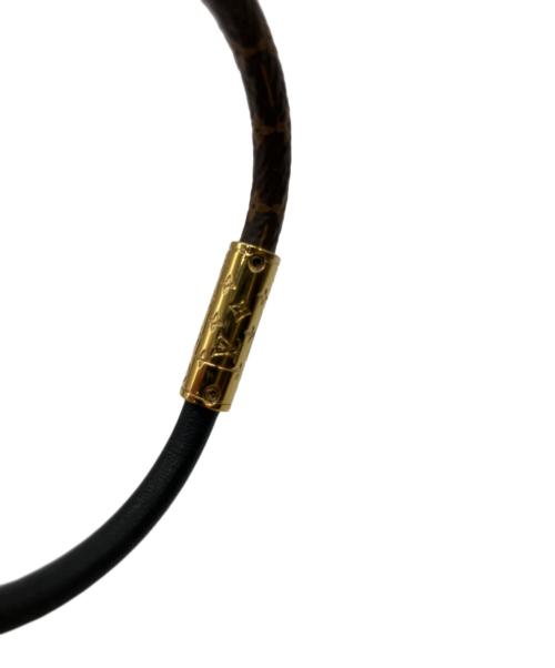 LOUIS VUITTON（ルイ ヴィトン）LOUIS VUITTON (ルイ ヴィトン) ブレスレット ブラウン×ブラックの古着・服飾アイテム