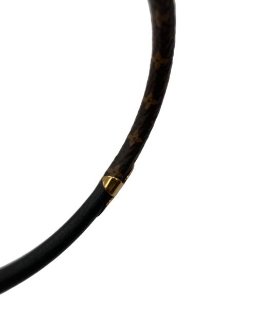 LOUIS VUITTON（ルイ ヴィトン）LOUIS VUITTON (ルイ ヴィトン) ブレスレット ブラウン×ブラックの古着・服飾アイテム