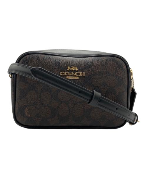 COACH（コーチ）COACH (コーチ) ショルダーバッグ ブラウン×ブラックの古着・服飾アイテム