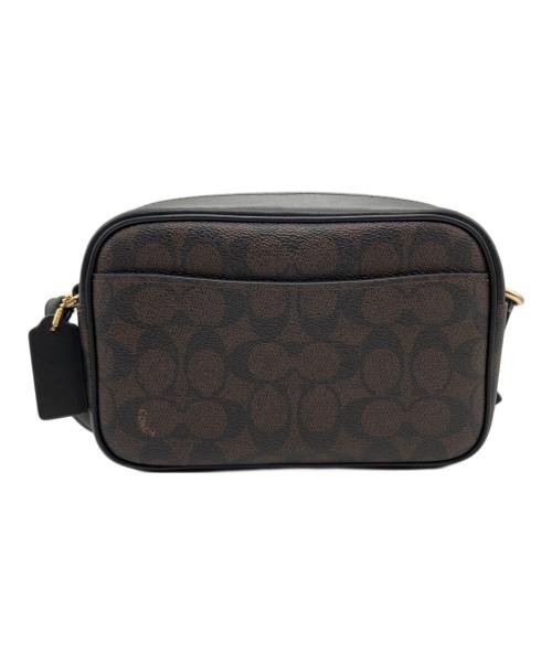 COACH（コーチ）COACH (コーチ) ショルダーバッグ ブラウン×ブラックの古着・服飾アイテム