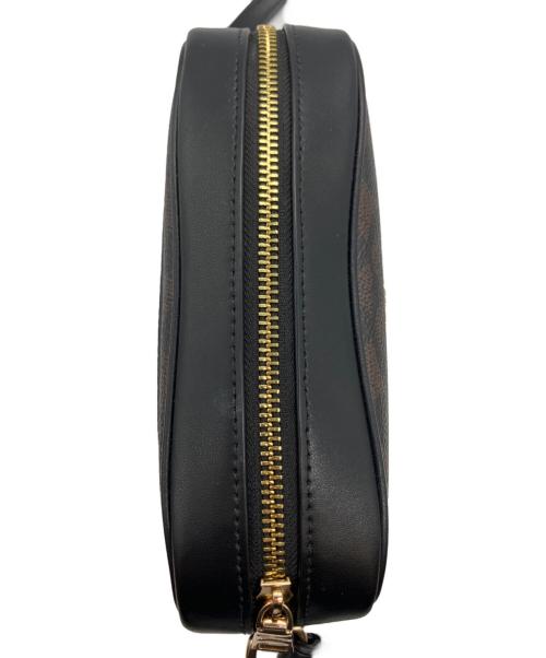 COACH（コーチ）COACH (コーチ) ショルダーバッグ ブラウン×ブラックの古着・服飾アイテム