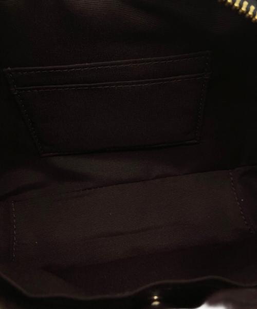 COACH（コーチ）COACH (コーチ) ショルダーバッグ ブラウン×ブラックの古着・服飾アイテム
