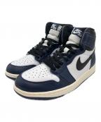 NIKEナイキ）の古着「Nike Air Jordan 1（エアジョーダン） Retro High OG Midnight Navy」｜ネイビー×ホワイト