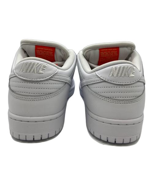 NIKE（ナイキ）NIKE (ナイキ) Nike SB Dunk Low （ダンクロー）Pro ISO Triple White ホワイト サイズ:27.5の古着・服飾アイテム