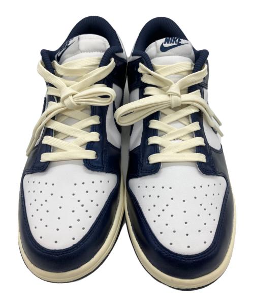 NIKE（ナイキ）NIKE (ナイキ) Nike Women's Dunk Low（ダンクロー） PRM ブルー×ホワイト サイズ:28の古着・服飾アイテム