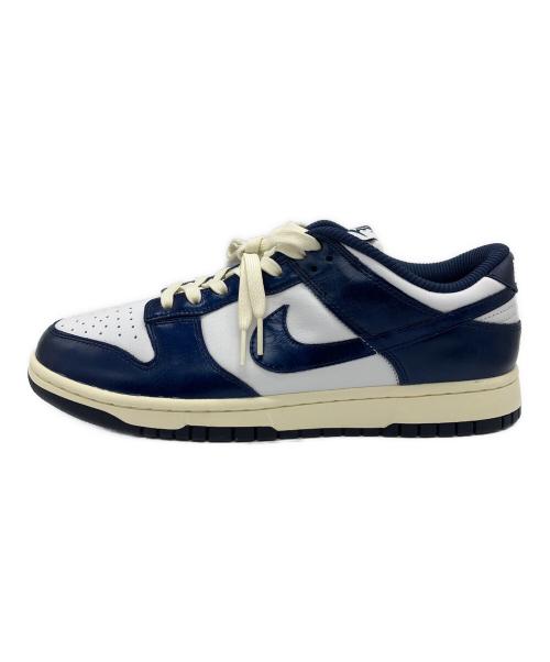 NIKE（ナイキ）NIKE (ナイキ) Nike Women's Dunk Low（ダンクロー） PRM ブルー×ホワイト サイズ:28の古着・服飾アイテム