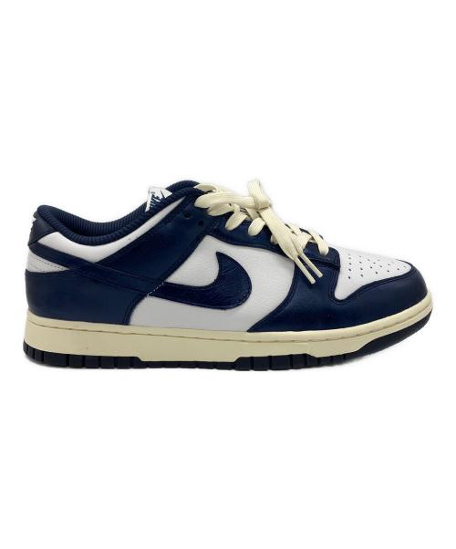 NIKE（ナイキ）NIKE (ナイキ) Nike Women's Dunk Low（ダンクロー） PRM ブルー×ホワイト サイズ:28の古着・服飾アイテム