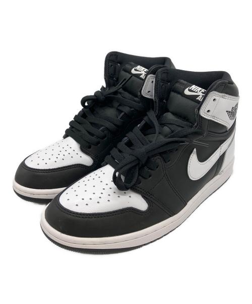 NIKE（ナイキ）NIKE (ナイキ) Nike Air Jordan（エアジョーダン） 1 Retro High OG Black/White ブラック×ホワイト サイズ:27.5の古着・服飾アイテム