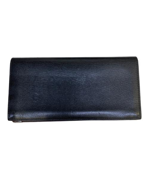 Cartier（カルティエ）Cartier (カルティエ) 長財布 ブラック×レッドの古着・服飾アイテム