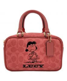 COACH×PEANUTS（コーチ×ピーナッツ）の古着「クロスボディーバッグ」｜ピンク