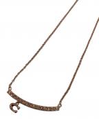 COACHコーチ）の古着「ネックレス」｜ピンク