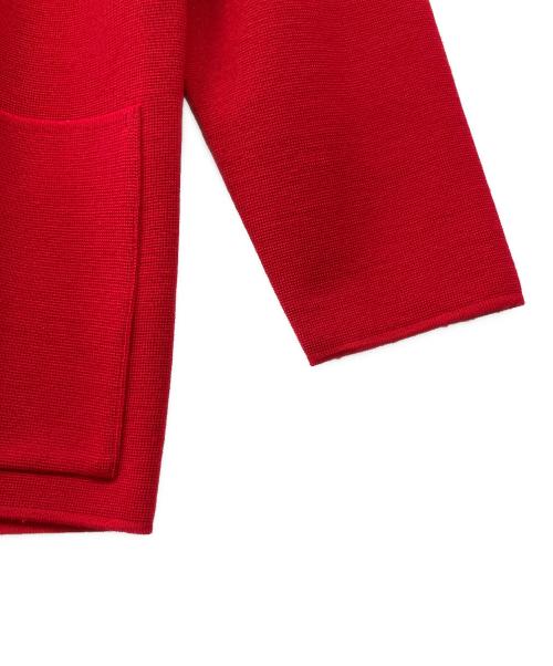 Yves Saint Laurent（イヴサンローラン）Yves Saint Laurent (イヴサンローラン) 薄手カーディガン レッド サイズ:M　　の古着・服飾アイテム