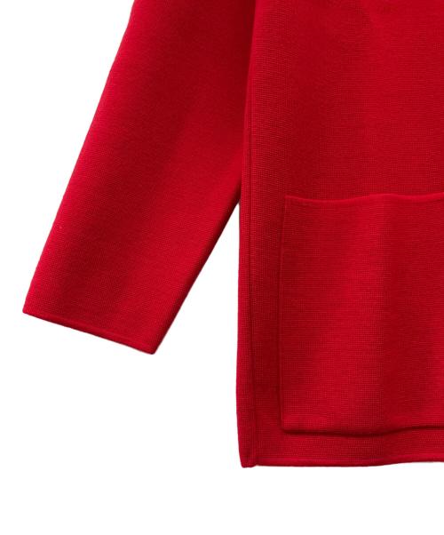 Yves Saint Laurent（イヴサンローラン）Yves Saint Laurent (イヴサンローラン) 薄手カーディガン レッド サイズ:M　　の古着・服飾アイテム
