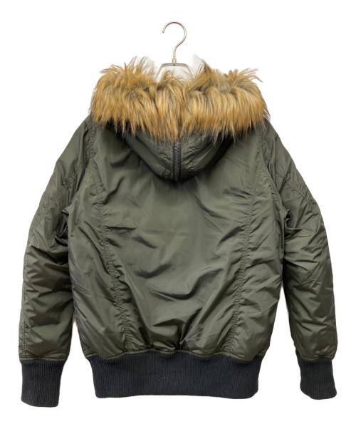 DIESEL（ディーゼル）DIESEL (ディーゼル) 中綿ジャケット オリーブ サイズ:Sの古着・服飾アイテム