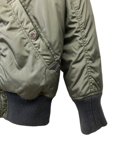 DIESEL（ディーゼル）DIESEL (ディーゼル) 中綿ジャケット オリーブ サイズ:Sの古着・服飾アイテム