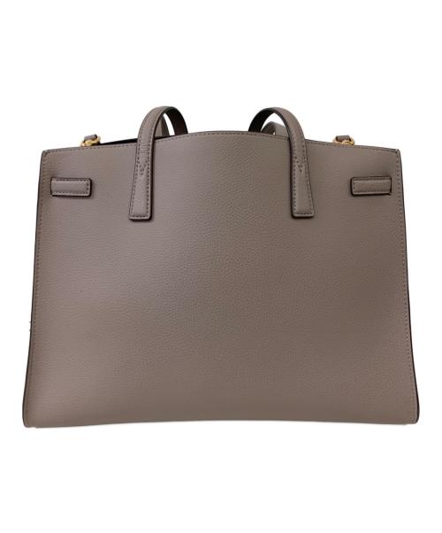 TORY BURCH（トリーバーチ）TORY BURCH (トリーバーチ) 2WAYバッグ ベージュ×ブルーの古着・服飾アイテム