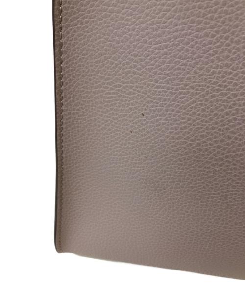 TORY BURCH（トリーバーチ）TORY BURCH (トリーバーチ) 2WAYバッグ ベージュ×ブルーの古着・服飾アイテム