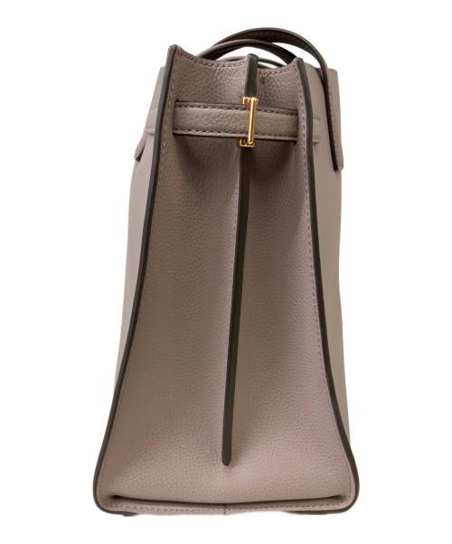 TORY BURCH（トリーバーチ）TORY BURCH (トリーバーチ) 2WAYバッグ ベージュ×ブルーの古着・服飾アイテム