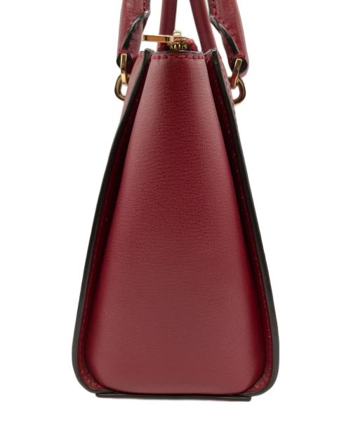 MICHAEL KORS（マイケル・コース）MICHAEL KORS (マイケル・コース) 2WAYショルダーバッグ レッドの古着・服飾アイテム