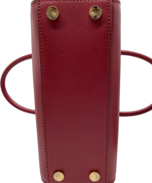 MICHAEL KORS（マイケル・コース）MICHAEL KORS (マイケル・コース) 2WAYショルダーバッグ レッドの古着・服飾アイテム