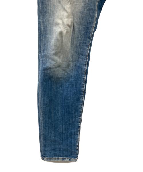 DSQUARED2（ディースクエアード）DSQUARED2 (ディースクエアード) 加工デニムパンツ インディゴ サイズ:50の古着・服飾アイテム