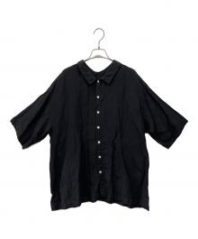 Vlas Blomme（ヴラスブラム）の古着「半袖シャツ」｜ブラック