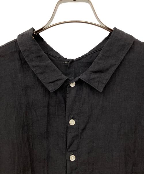 Vlas Blomme（ヴラスブラム）Vlas Blomme (ヴラスブラム) 半袖シャツ ブラック サイズ:Fの古着・服飾アイテム