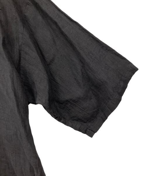 Vlas Blomme（ヴラスブラム）Vlas Blomme (ヴラスブラム) 半袖シャツ ブラック サイズ:Fの古着・服飾アイテム