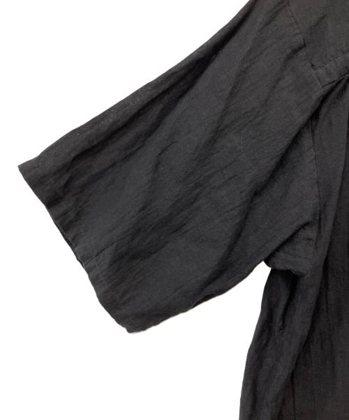 Vlas Blomme（ヴラスブラム）Vlas Blomme (ヴラスブラム) 半袖シャツ ブラック サイズ:Fの古着・服飾アイテム