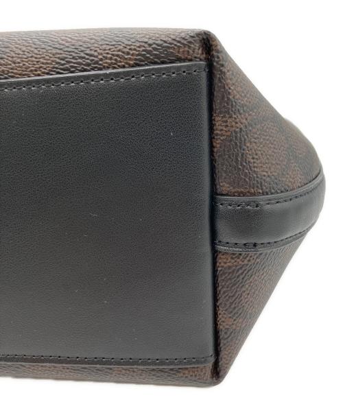 COACH（コーチ）COACH (コーチ) ショルダーバッグ ブラック×ブラウンの古着・服飾アイテム