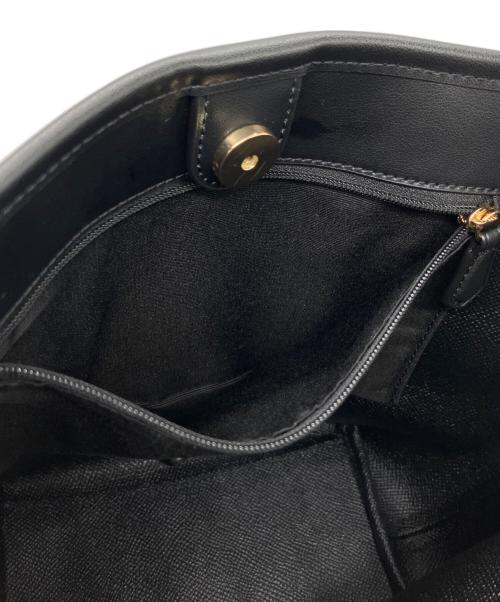COACH（コーチ）COACH (コーチ) ショルダーバッグ ブラック×ブラウンの古着・服飾アイテム