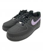 NIKEナイキ）の古着「AIR FORCE1」｜ブラック×パープル