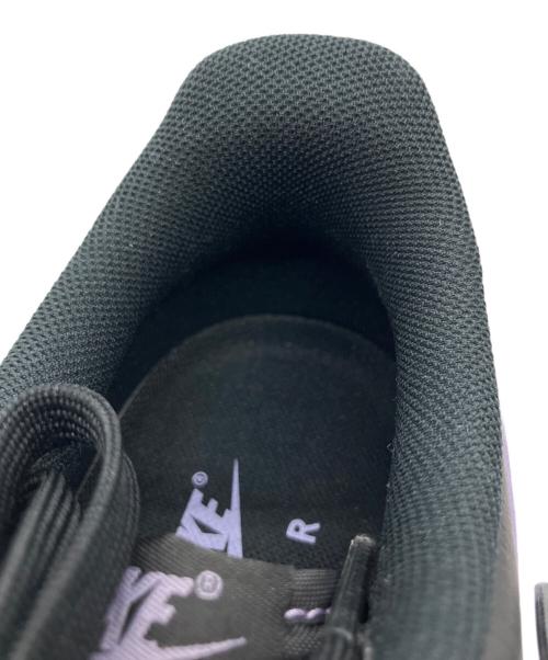 NIKE（ナイキ）NIKE (ナイキ) AIR FORCE1 ブラック×パープル サイズ:27の古着・服飾アイテム