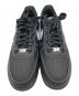 NIKE (ナイキ) AIR FORCE1 ブラック×パープル サイズ:27：21000円