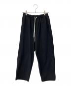 Manual Alphabetマニュアル アルファベット）の古着「JOURPANTS WIDE」｜ブラック
