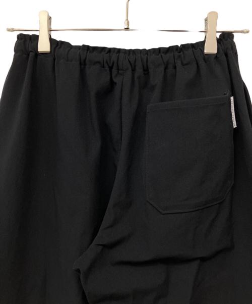 Manual Alphabet（マニュアル アルファベット）MANUAL ALPHABET (マニュアル アルファベット) JOURPANTS WIDE ブラック サイズ:1の古着・服飾アイテム