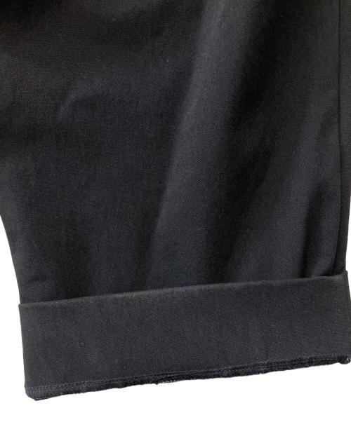 Manual Alphabet（マニュアル アルファベット）MANUAL ALPHABET (マニュアル アルファベット) JOURPANTS WIDE ブラック サイズ:1の古着・服飾アイテム