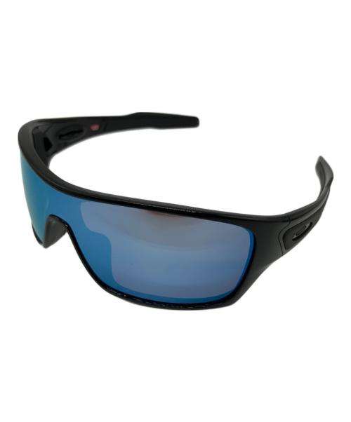 OAKLEY（オークリー）OAKLEY (オークリー) 偏光サングラス ブラック×ブルーの古着・服飾アイテム