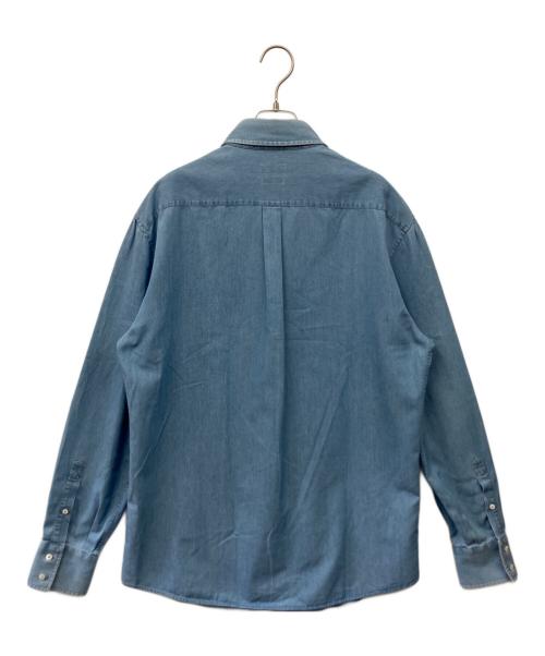BRUNELLO CUCINELLI（ブルネロクチネリ）BRUNELLO CUCINELLI (ブルネロクチネリ) 長袖シャツ ブルー サイズ:Lの古着・服飾アイテム