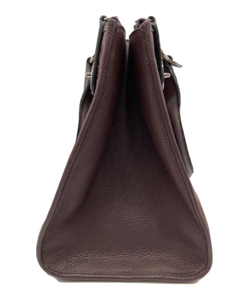 COACH（コーチ）COACH (コーチ) ハンドバッグ ワインレッドの古着・服飾アイテム