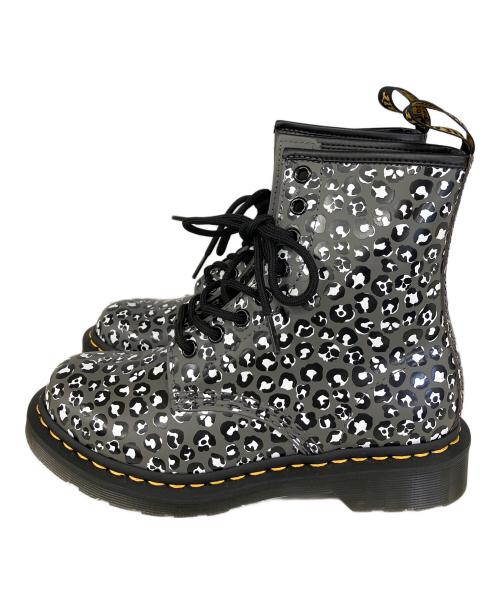 Dr.Martens（ドクターマーチン）Dr.Martens (ドクターマーチン) レースアップブーツ グレー×ブラック サイズ:UK4の古着・服飾アイテム