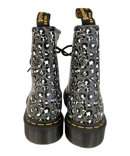 Dr.Martens（ドクターマーチン）Dr.Martens (ドクターマーチン) レースアップブーツ グレー×ブラック サイズ:UK4の古着・服飾アイテム