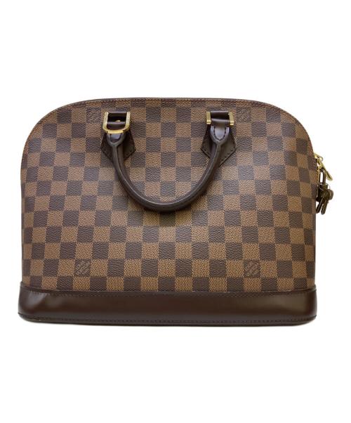 LOUIS VUITTON（ルイ ヴィトン）LOUIS VUITTON (ルイ ヴィトン) ハンドバッグ ブラウンの古着・服飾アイテム