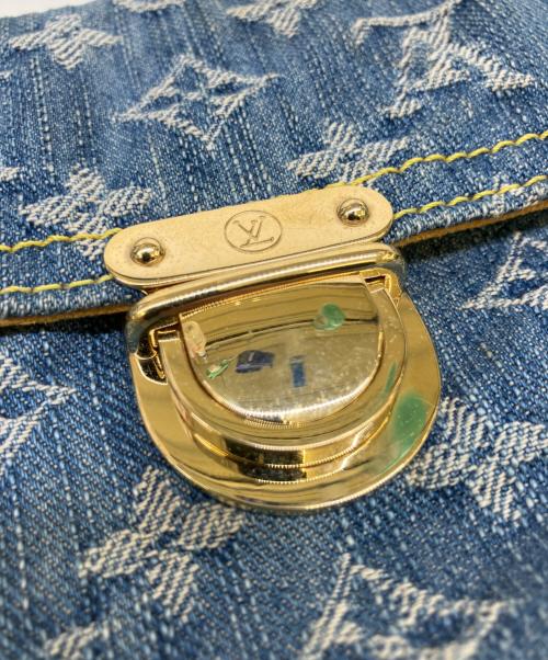 LOUIS VUITTON（ルイ ヴィトン）LOUIS VUITTON (ルイ ヴィトン) クラッチバッグ ブルーの古着・服飾アイテム